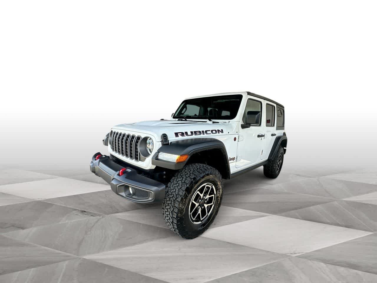 Used 2026 Bright White Clearcoat Jeep Rubicon image 4