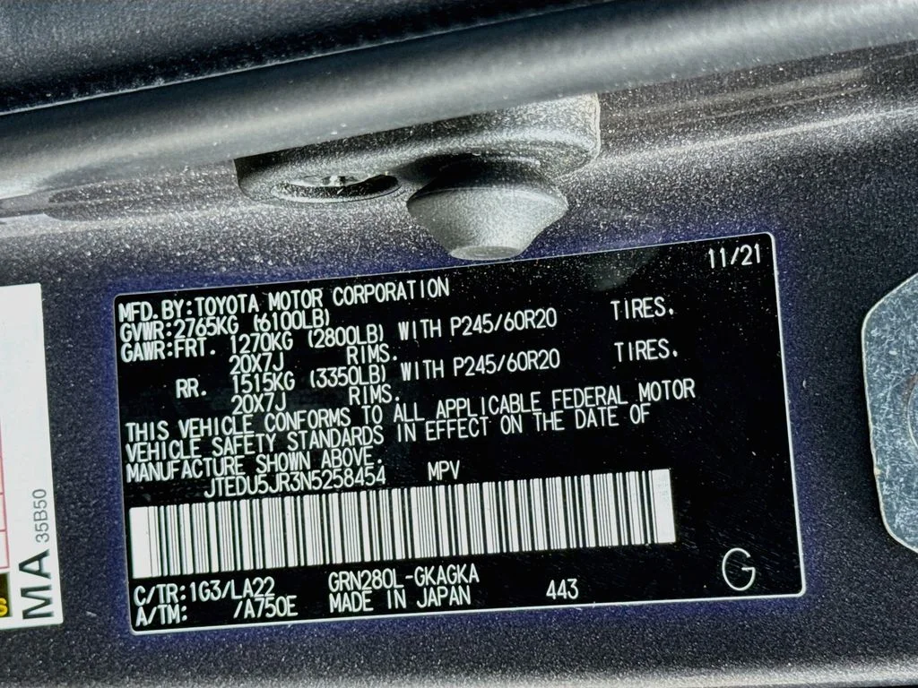 Used 2022 Gray Toyota Limited image 39