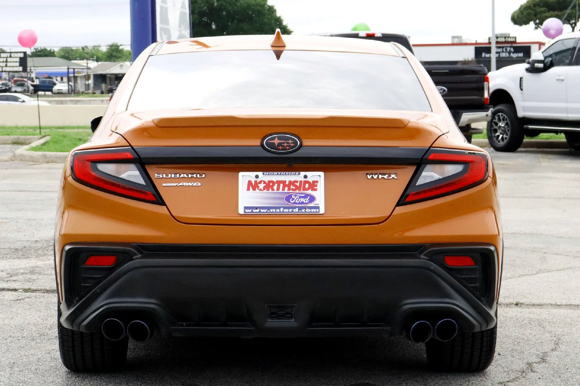 Used 2022 Solar Orange Pearl Subaru Premium image 30