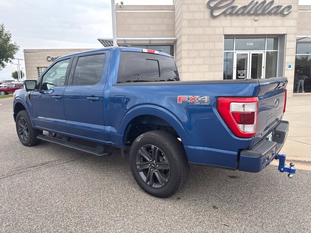 Used 2023 Blue Ford Lariat image 4