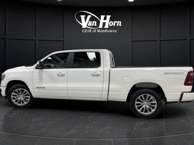 Used 2023 Bright White Clearcoat Ram Laramie image 4
