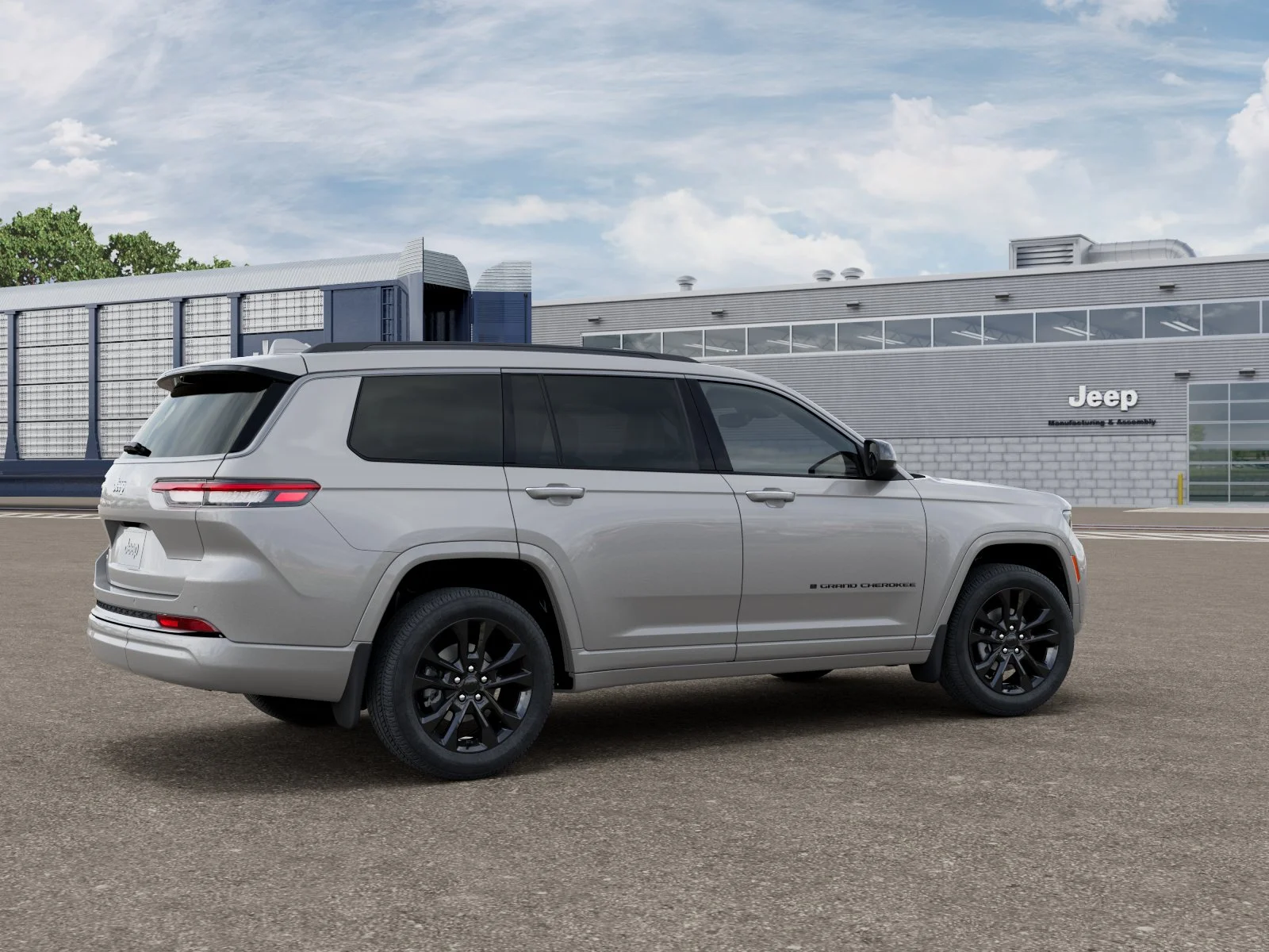 New 2026 Silver Zynith Exterior Paint Jeep Limited image 4