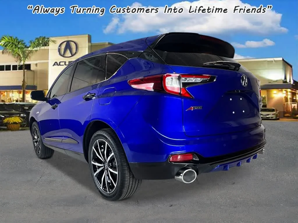 New 2026 Apex Blue Pearl Acura w/A-Spec Advance Package image 3