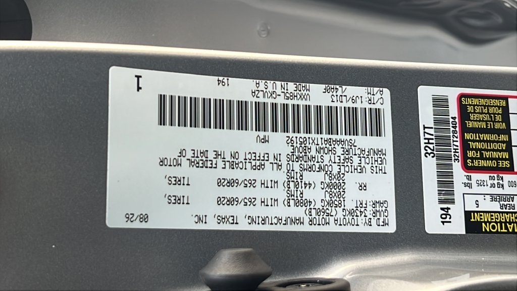 New 2026 Celestial Silver Metallic Toyota  Limited image 24