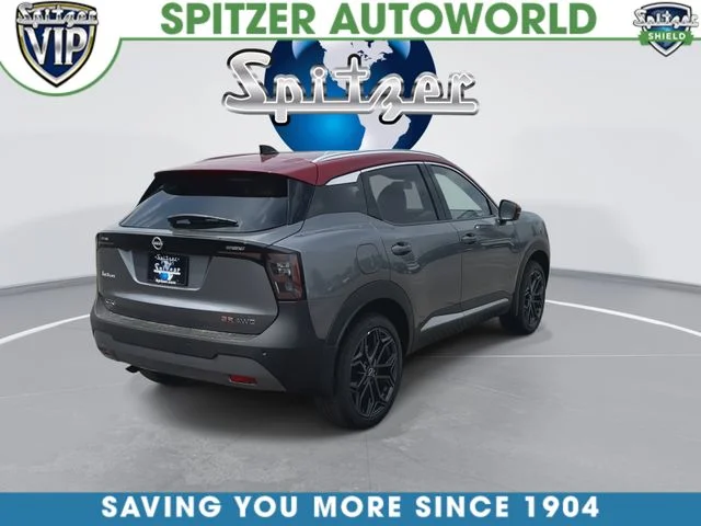 New 2026 Gun Metallic / Scarlet Ember Tintcoat Two-tone Nissan SR image 9