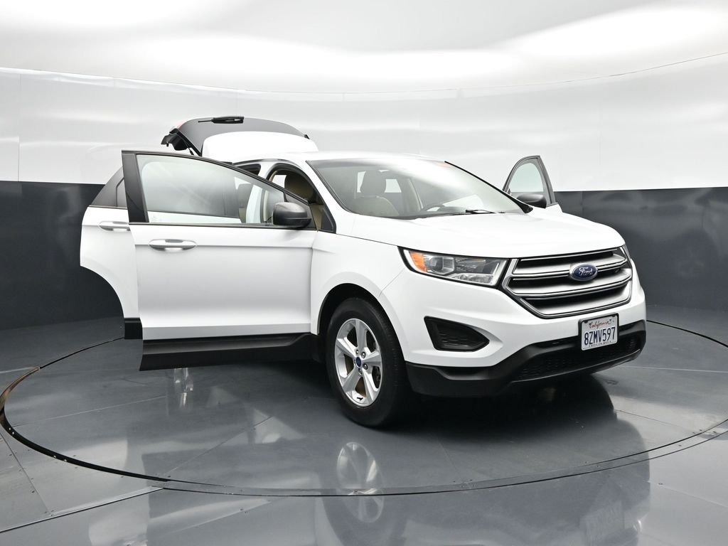 Certified Used 2017 White Ford SE image 28