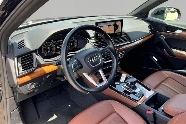 Used 2022 Black Audi 45 S line Premium Plus image 13
