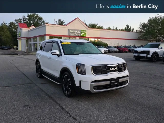 Certified Used 2023 White Pearl Kia SX-Prestige image 1