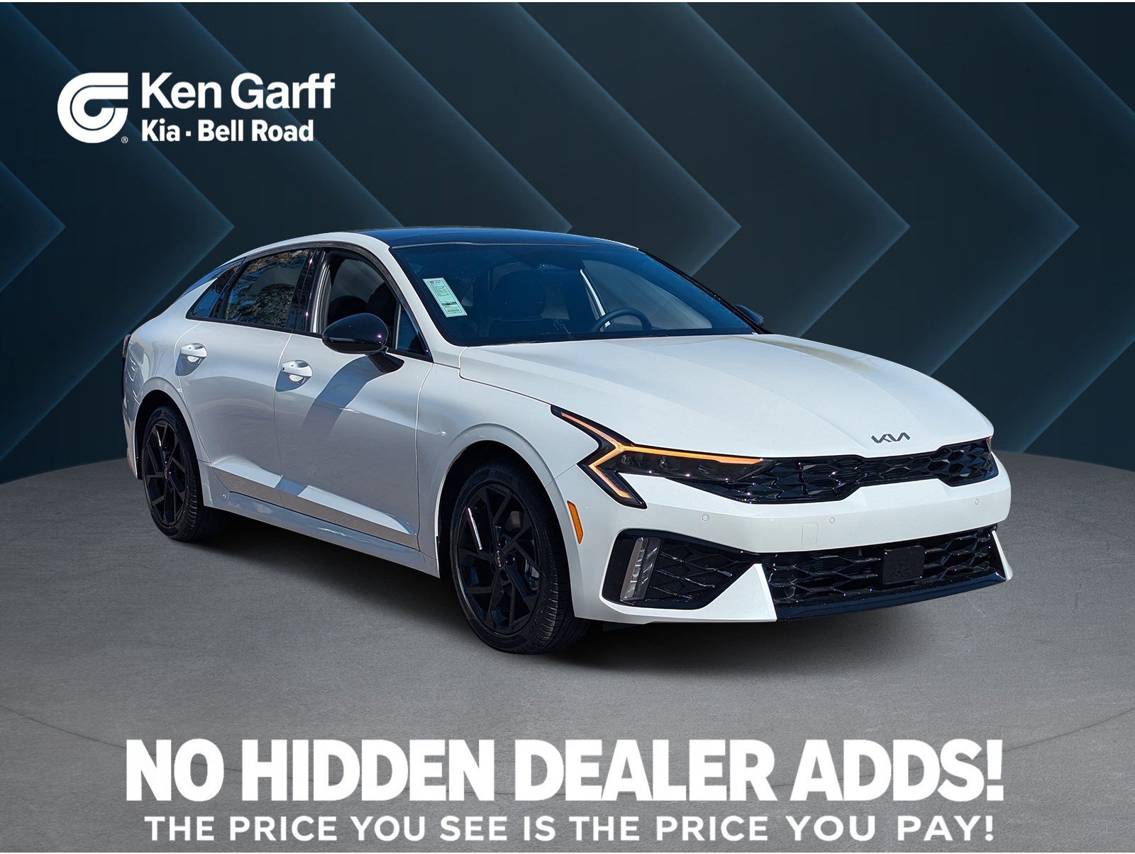 New 2026 Snow White Pearl Kia GT-Line FWD image 1