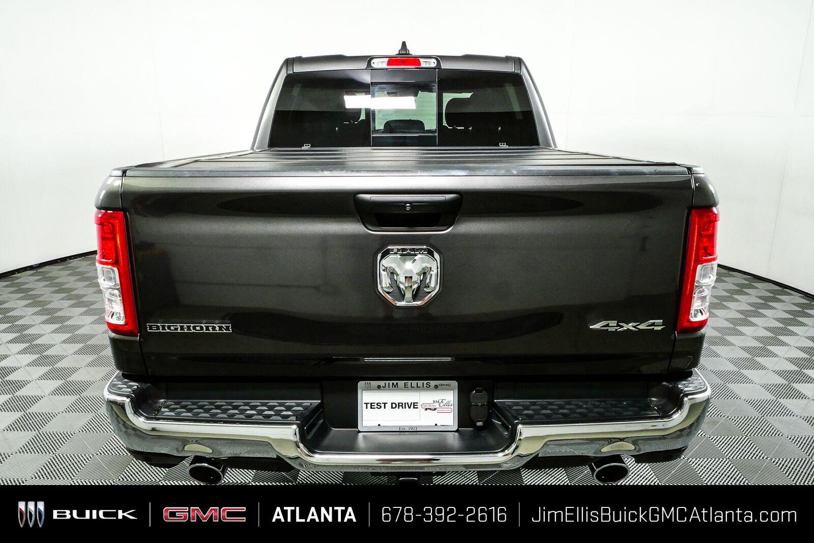 Used 2023 Granite Crystal Metallic Clearcoat Ram Big Horn image 27