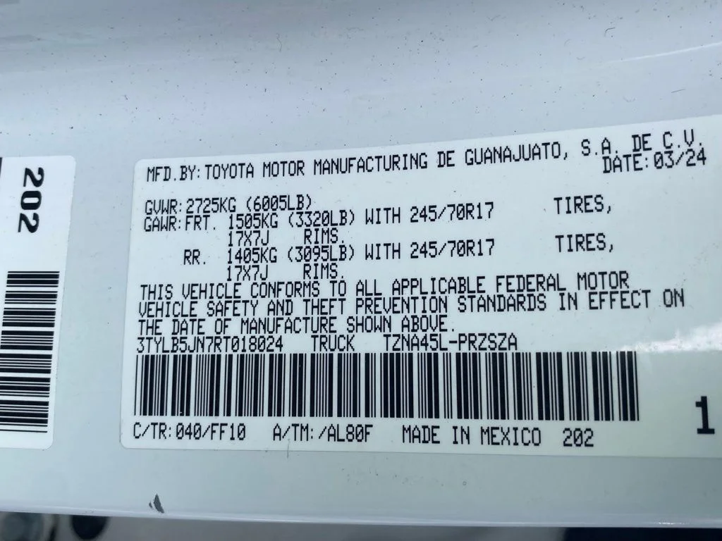 2024 Toyota Tacoma SR5 - Photo 22