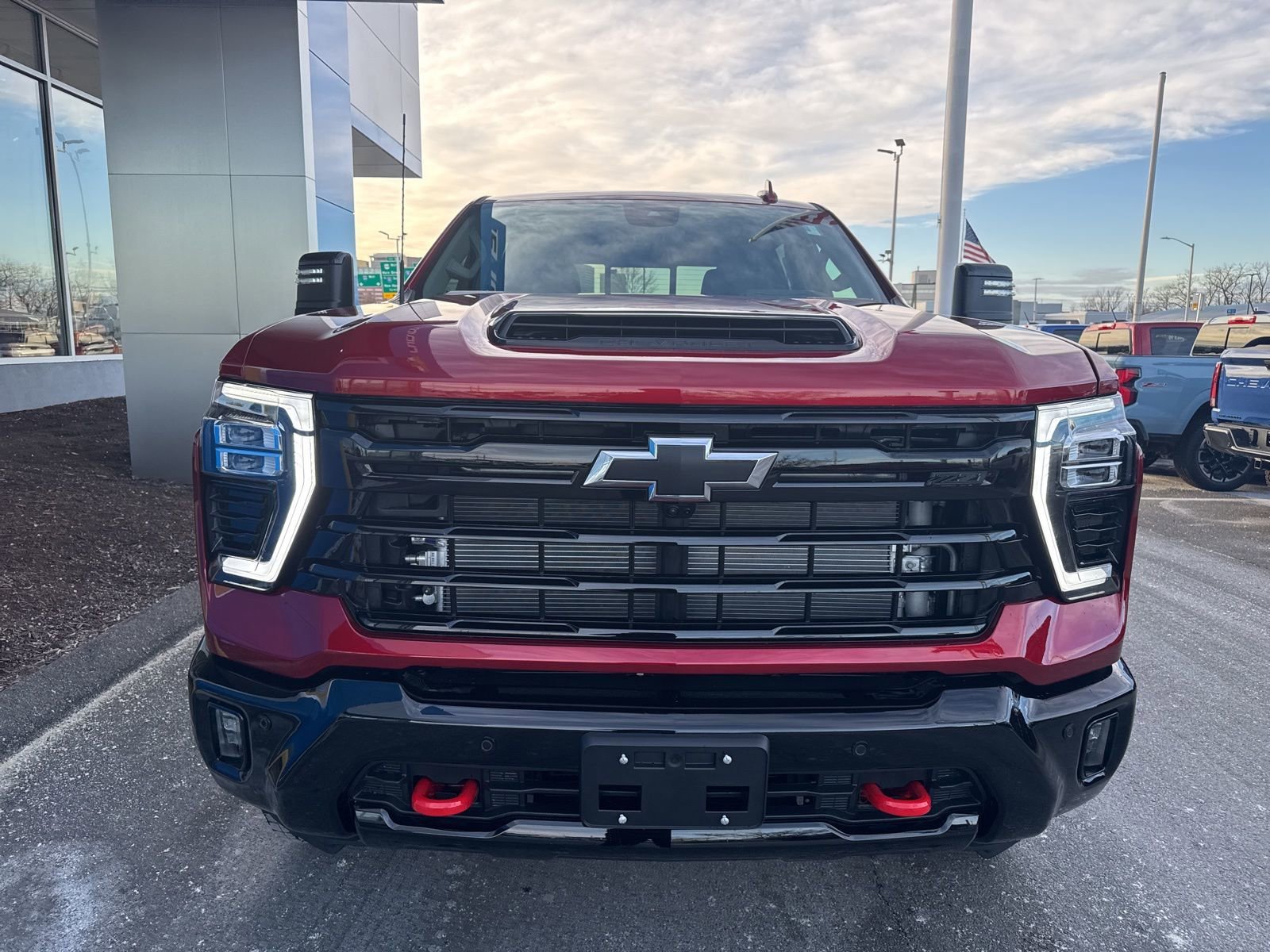 New 2026 Radiant Red Tintcoat Chevrolet LTZ Trail Boss with Plus - Hard Bed Cover - Power Steps - Technology - Convenience II - Sunroof - Z71 - Plow Prep image 4