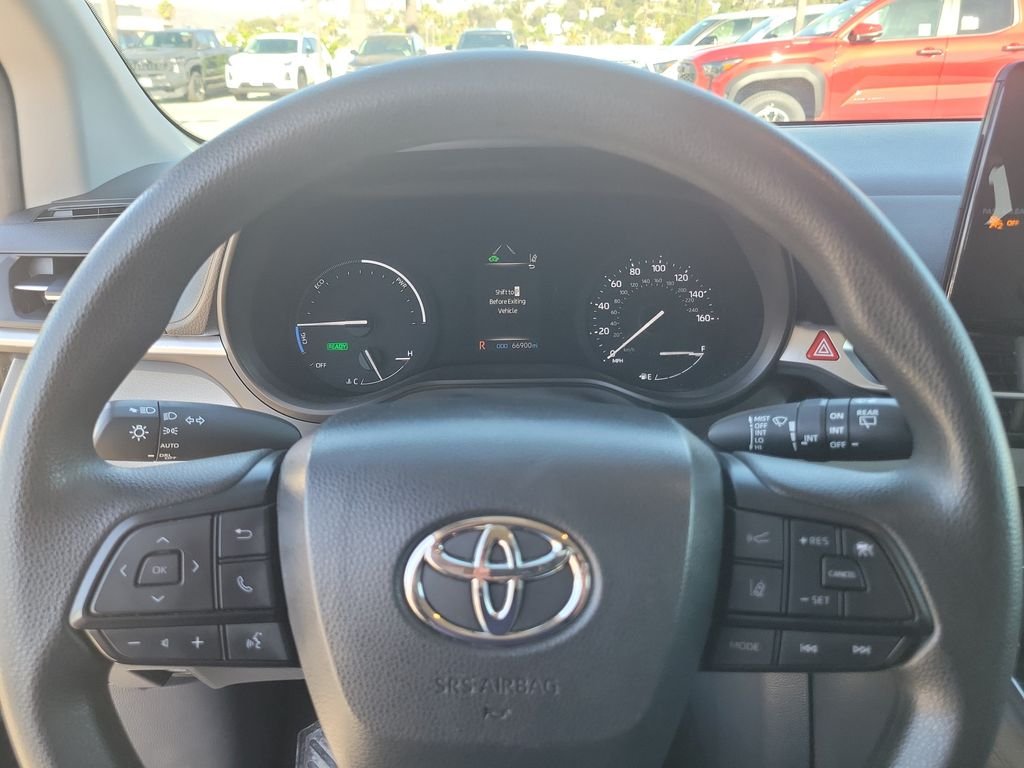 Certified Used 2024 Midnight Black Metallic Toyota LE image 27