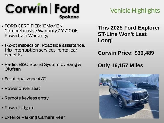 Used 2025 Gray Ford ST-Line image 6