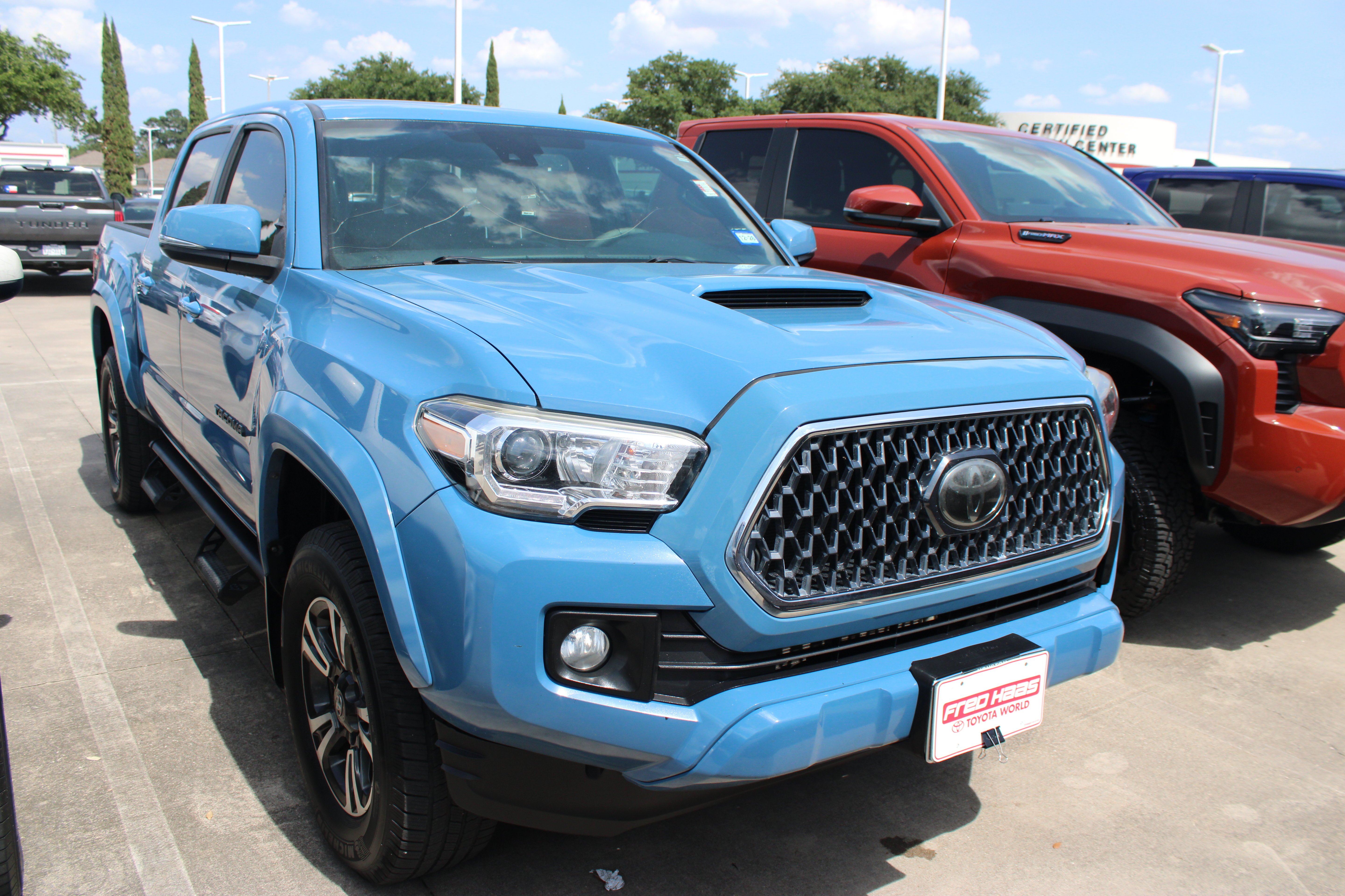 Used 2019 Blue Toyota TRD Sport image 2