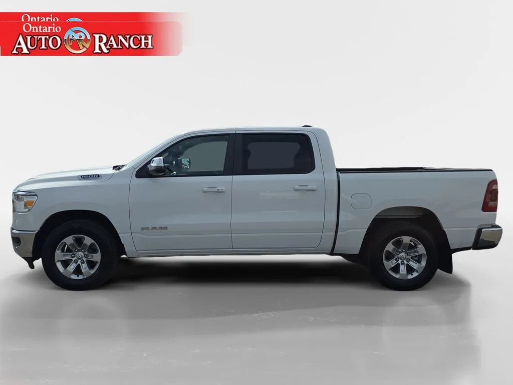 Used 2024 Bright White Clearcoat Ram Laramie image 2