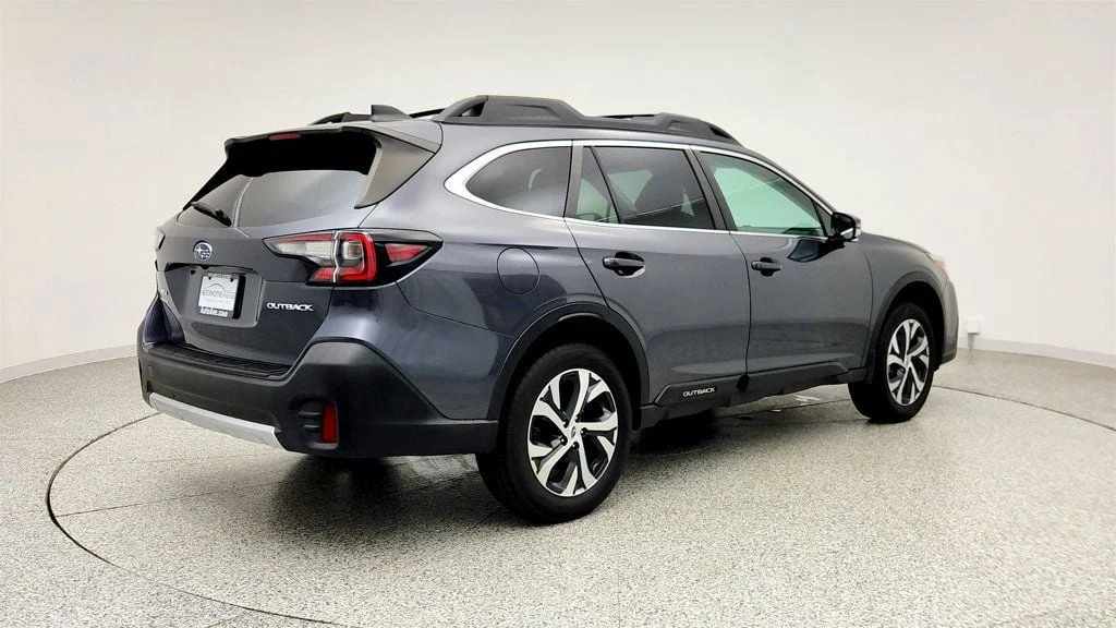Used 2022 Magnetite Gray Metallic Subaru Limited CVT with Power Moonroof, HSW, Navigation System & More image 5