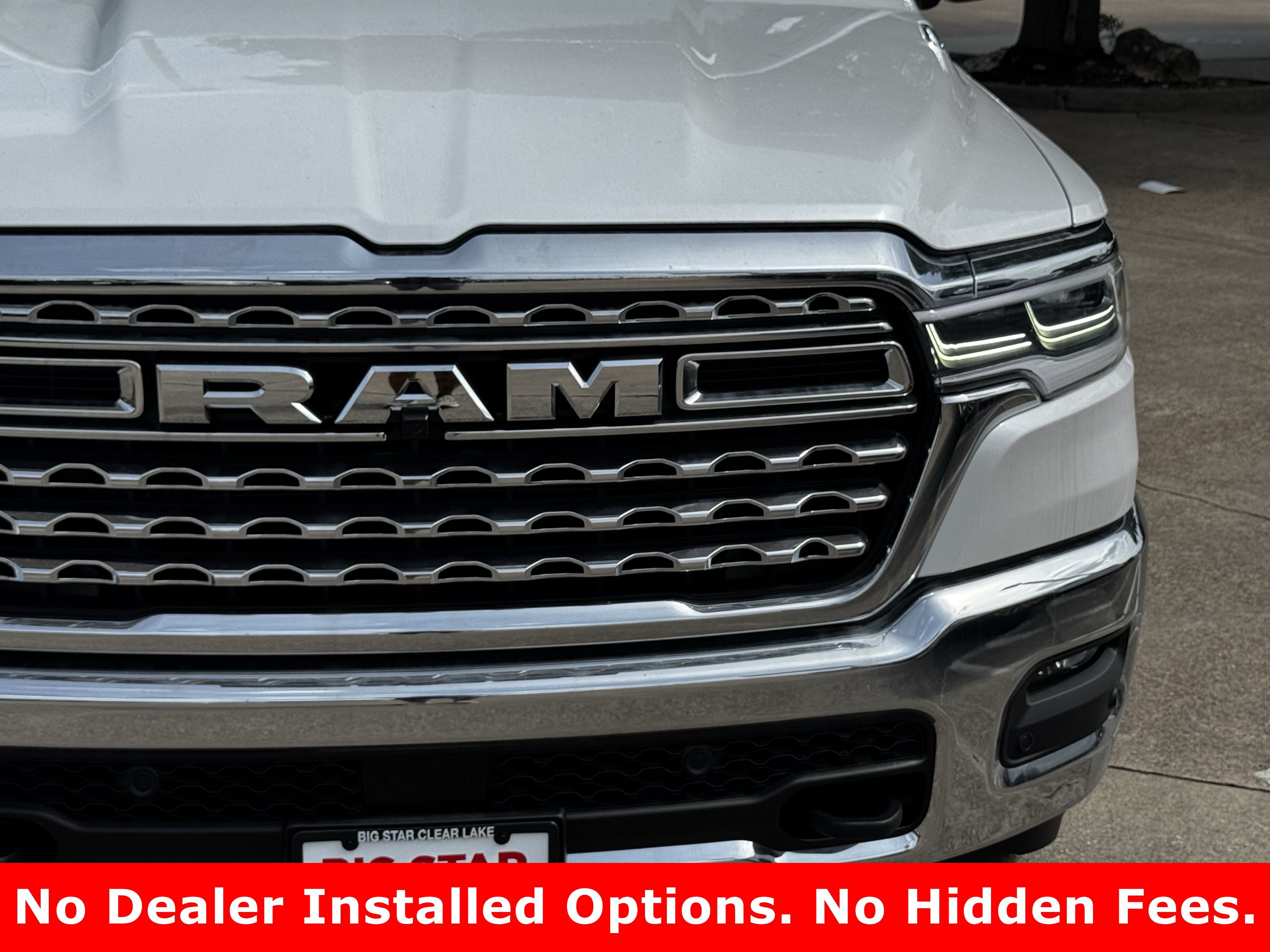 New 2026 Ivory White Tri-Coat Pearl-Coat Exterior Paint RAM Longhorn image 4