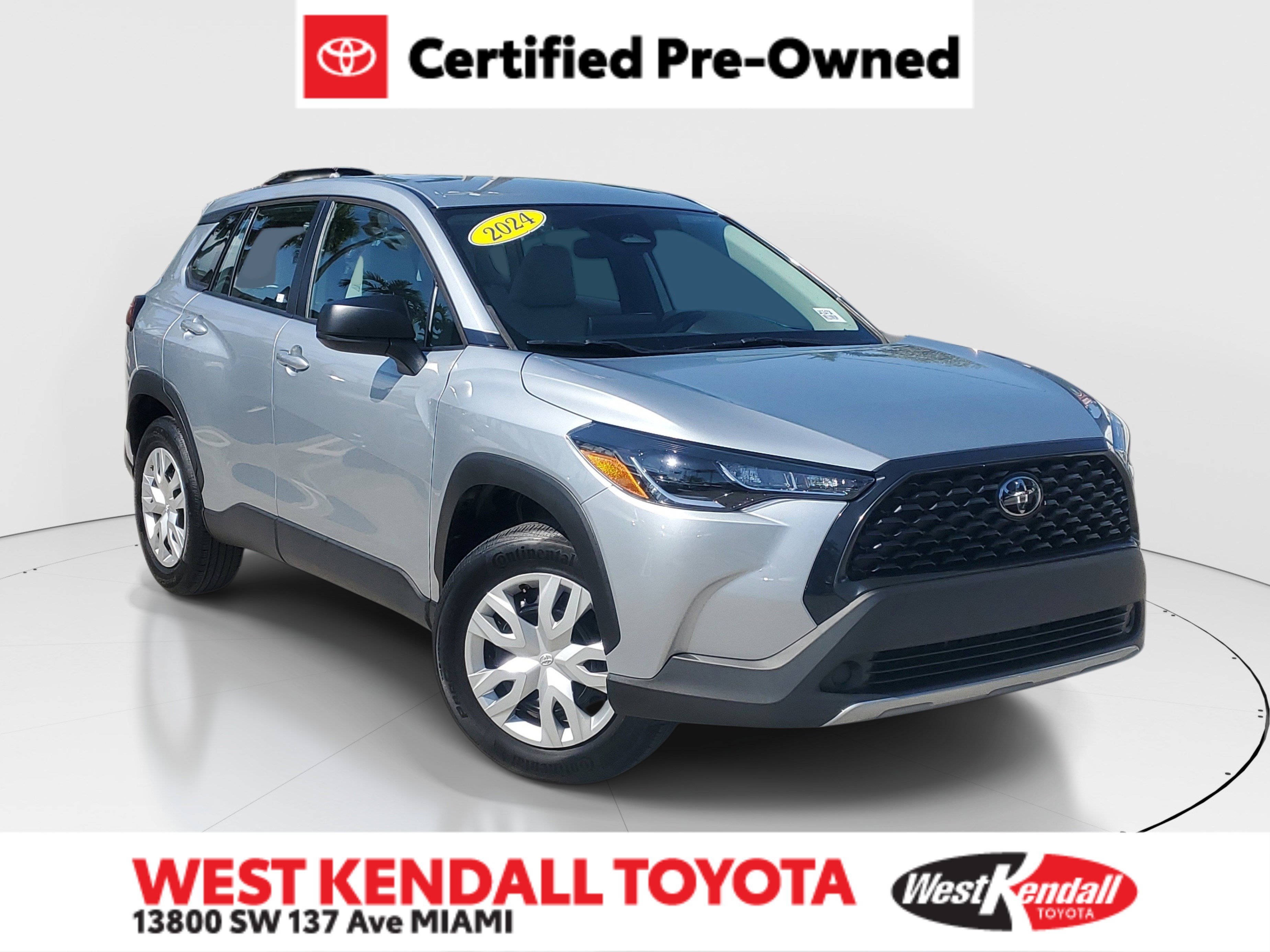 Certified Used 2024 Silver Toyota L image 1