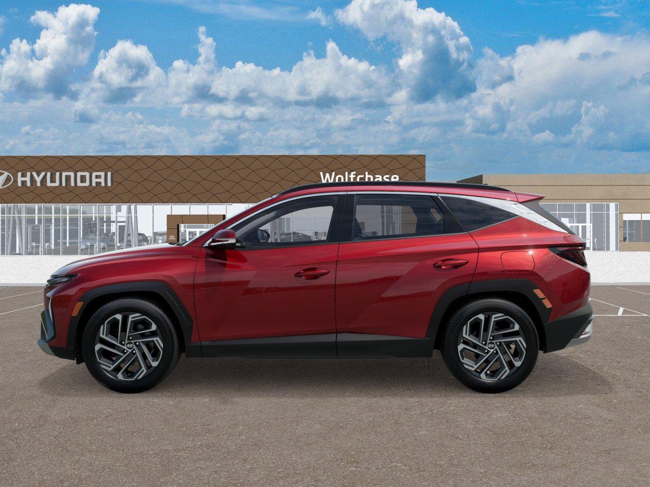 New 2026 Ultimate Red Hyundai Limited FWD image 3