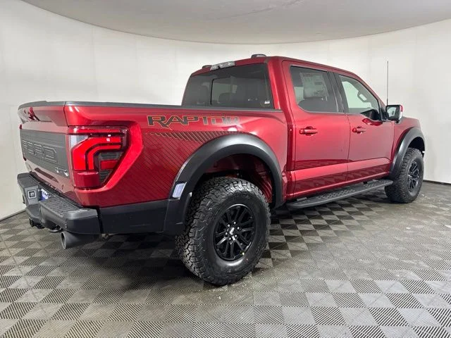 New 2026 Ruby Red Metallic Tinted Clearcoat Ford Raptor image 3