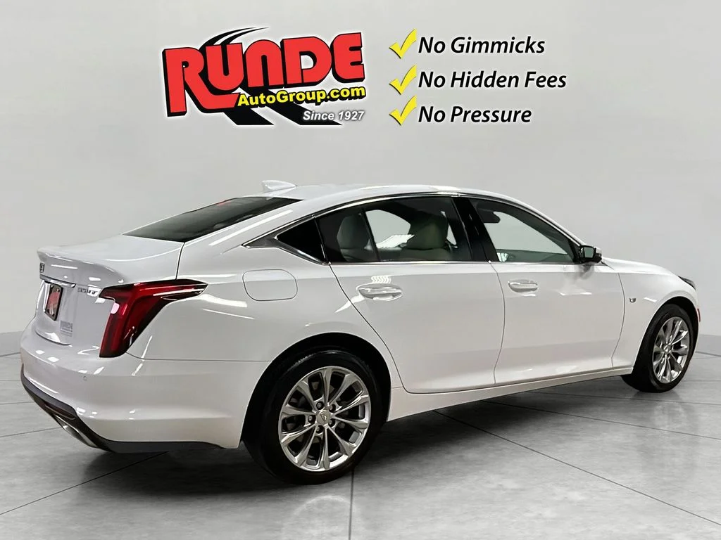 Used 2022 Summit White Cadillac Premium Luxury image 6
