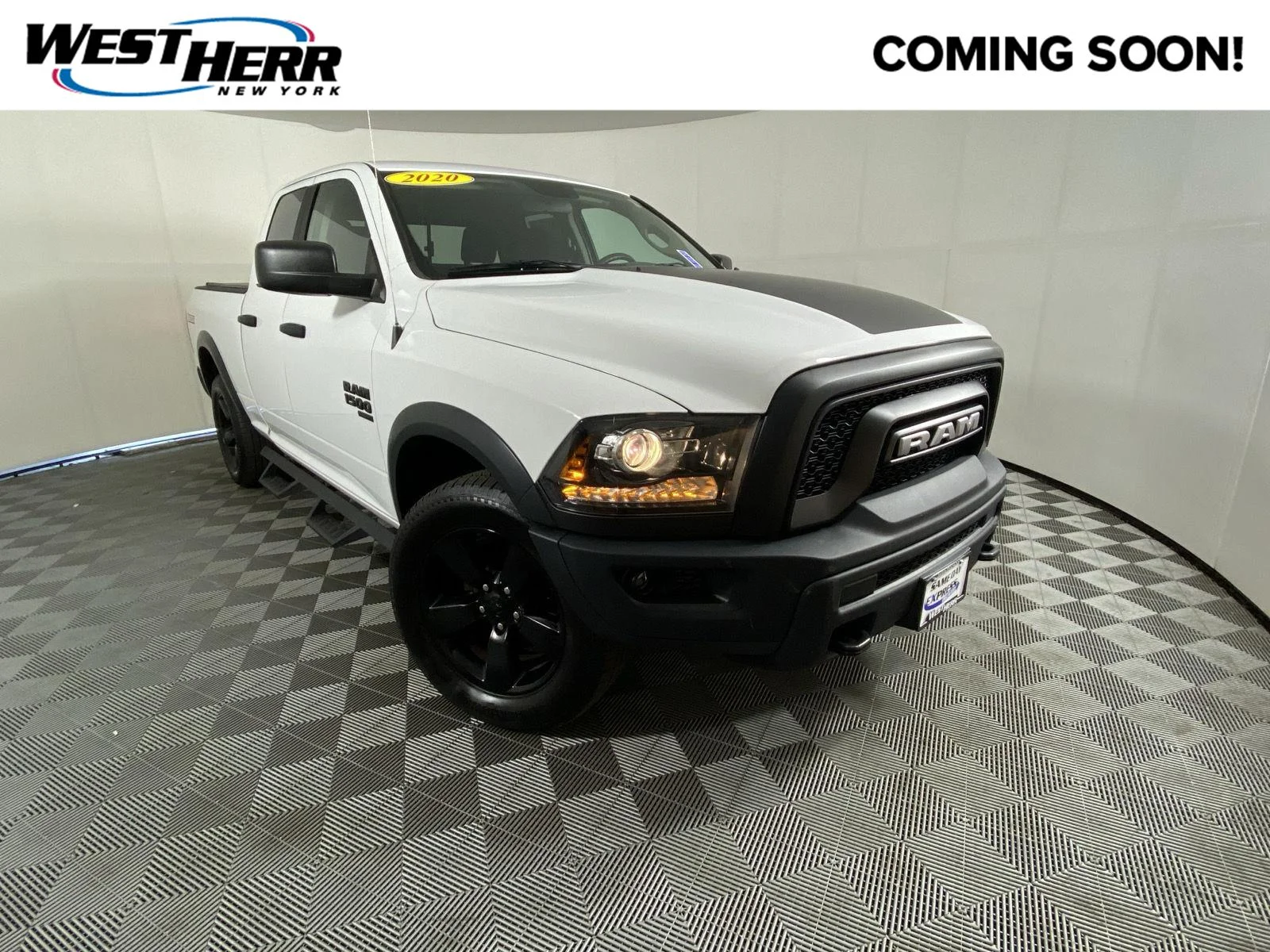 Used 2020 Bright White Clearcoat Ram Warlock image 1