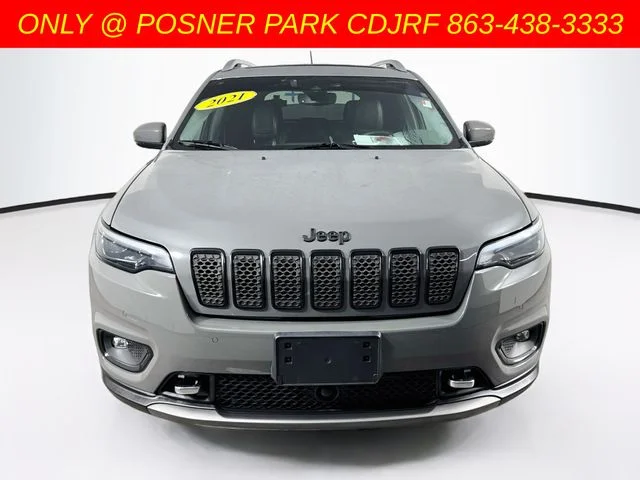 Used 2021 Gray Jeep Limited image 2