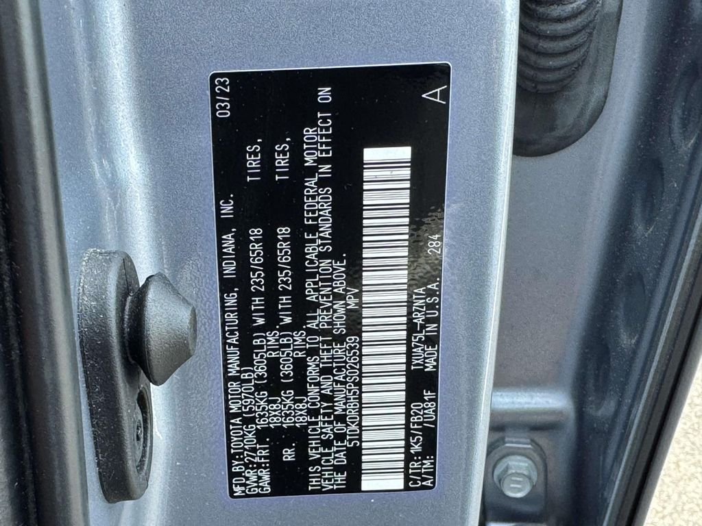 Used 2023 Gray Toyota LE image 29