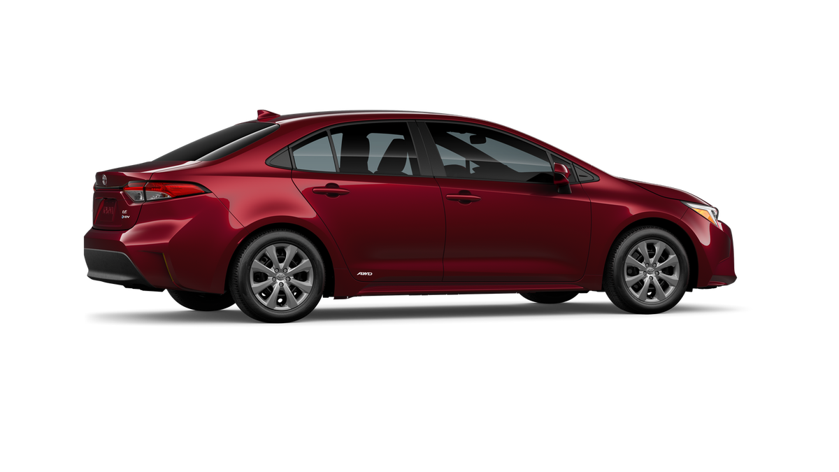 New 2026 Ruby Flare Pearl Toyota Hybrid LE image 11
