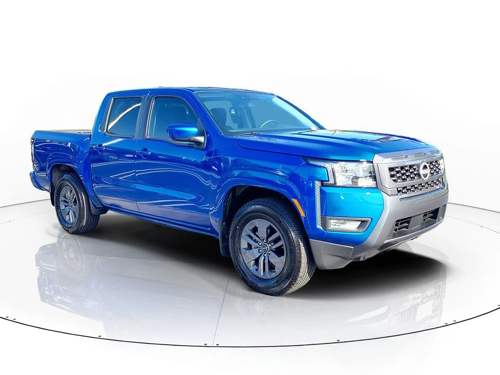 Certified Used 2025 Blue Nissan SV image 2