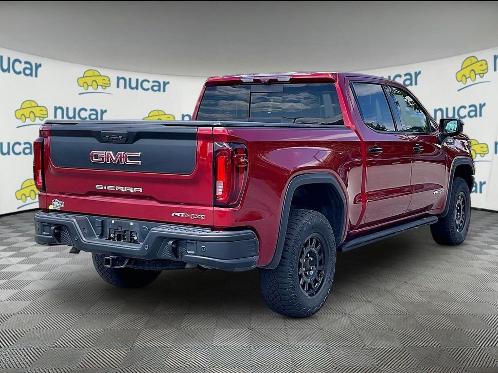 Used 2023 Volcanic Red Tintcoat GMC AT4X image 6