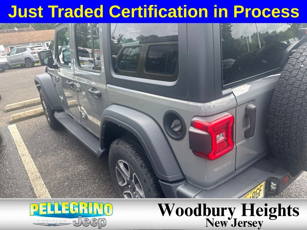 Certified Used 2023 Gray Jeep Sport S image 8