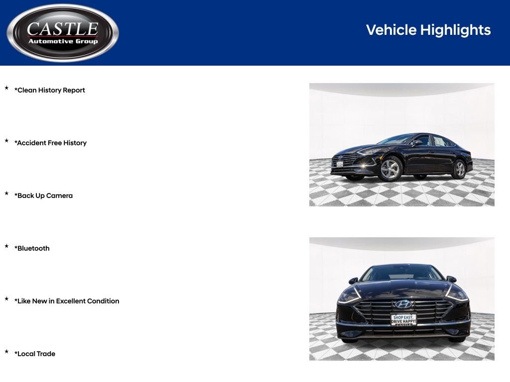 Certified Used 2023 Black Hyundai SE image 4