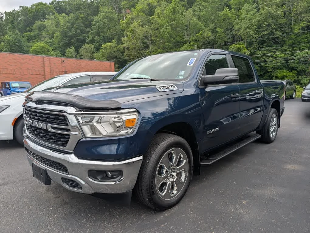 Used 2023 Patriot Blue Pearlcoat Ram Big Horn image 3