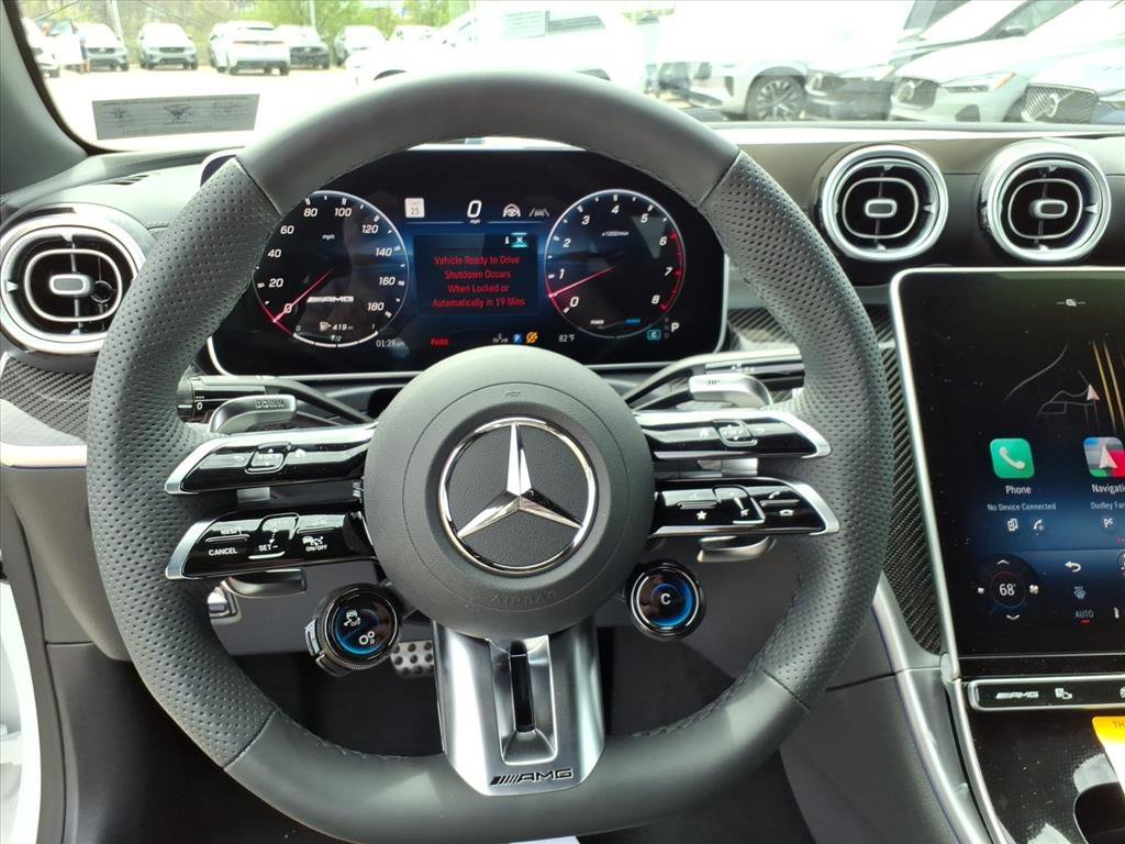 New 2026 MANUFAKTUR Moonlight White Metallic Mercedes-Benz AMG® CLE 53 4MATIC+ Cabriolet image 34