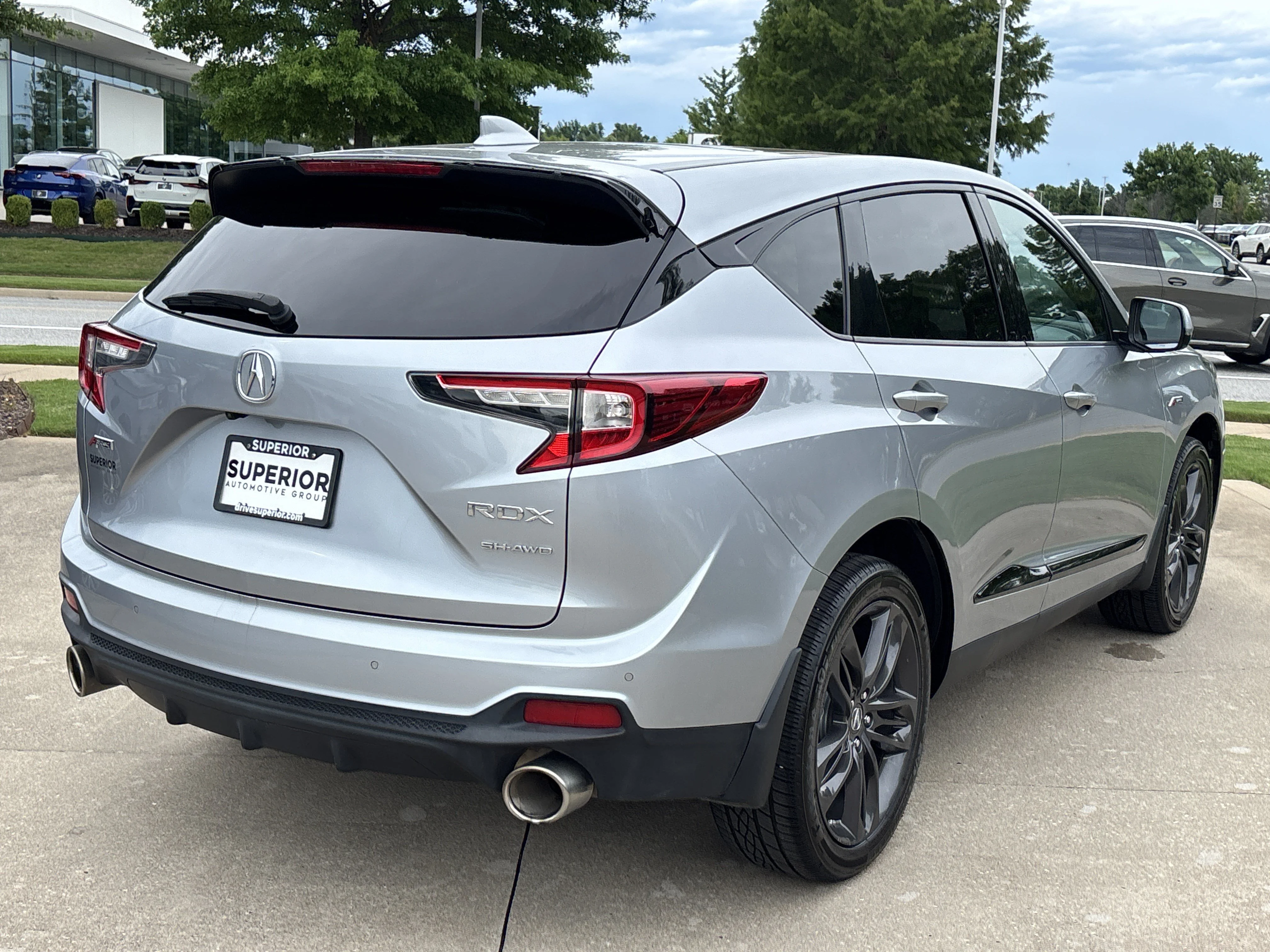 Used 2020 Lunar Silver Metallic Acura SH-AWD A-Spec Package image 3