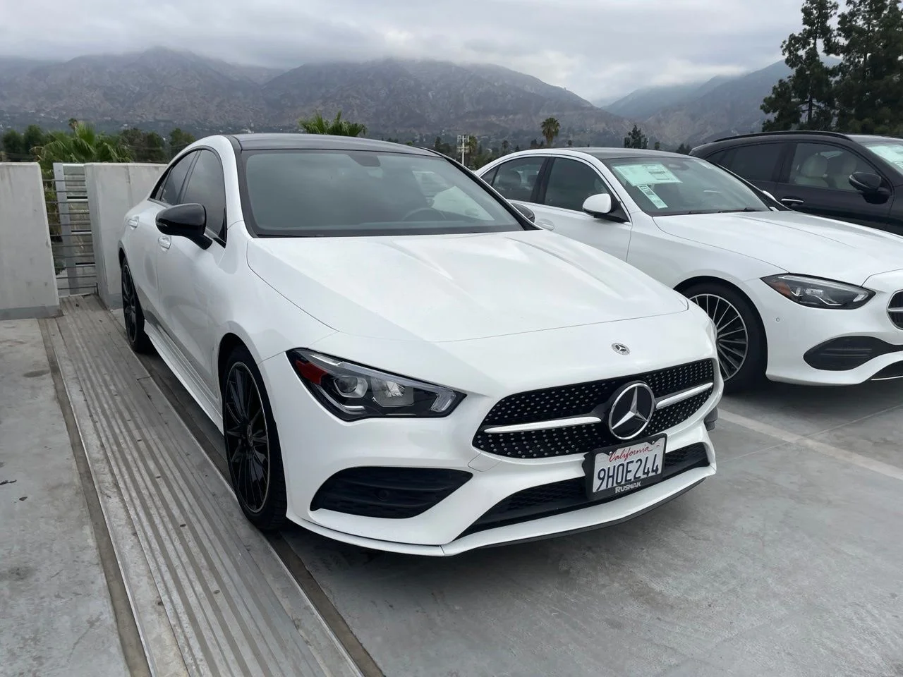 Certified Used 2023 White Mercedes-Benz 250 4D Coupe AMG® Package image 3