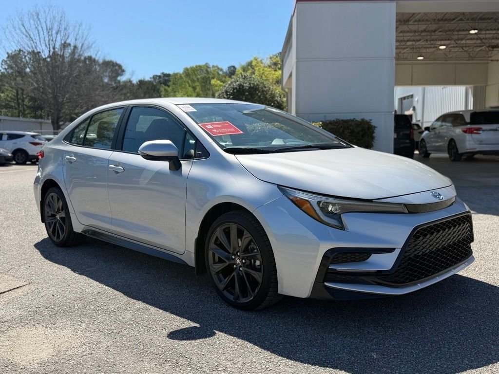 Used 2025 Silver Toyota SE image 4