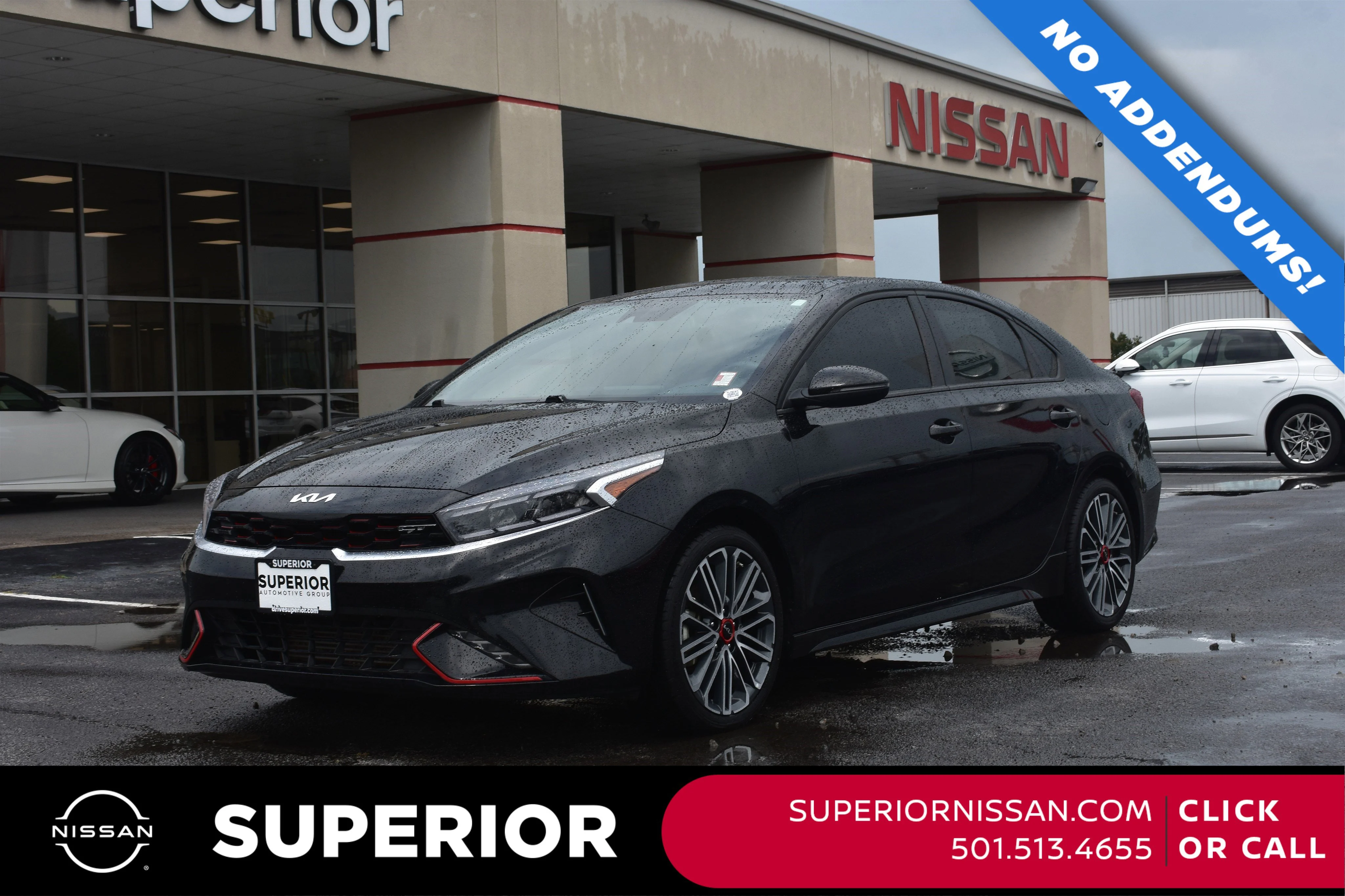 Used 2024 Aurora Black Kia GT image 1