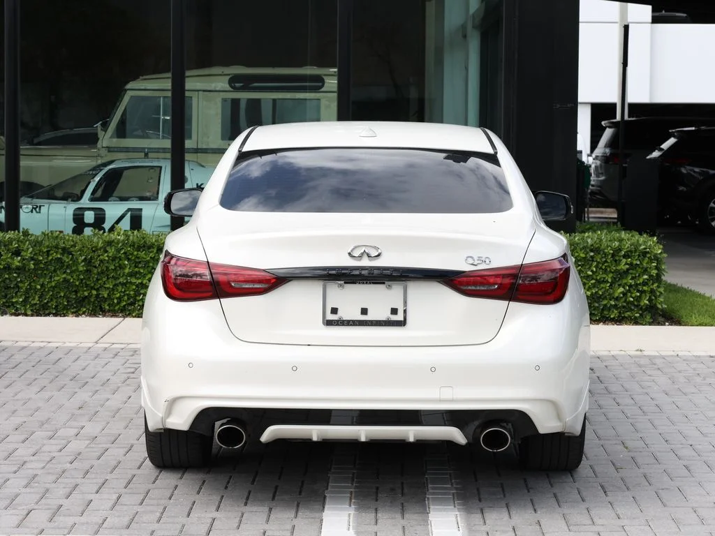 Certified Used 2023 White INFINITI SENSORY image 6
