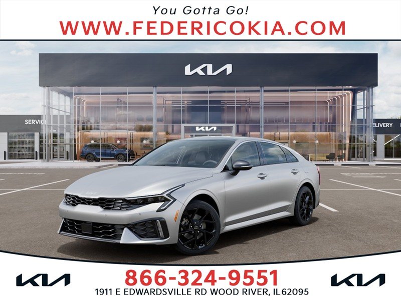 New 2026 Steel Matte Gray Kia GT-Line FWD image 1