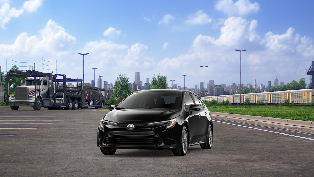 New 2026 Midnight Black Metallic Toyota Hybrid LE image 18