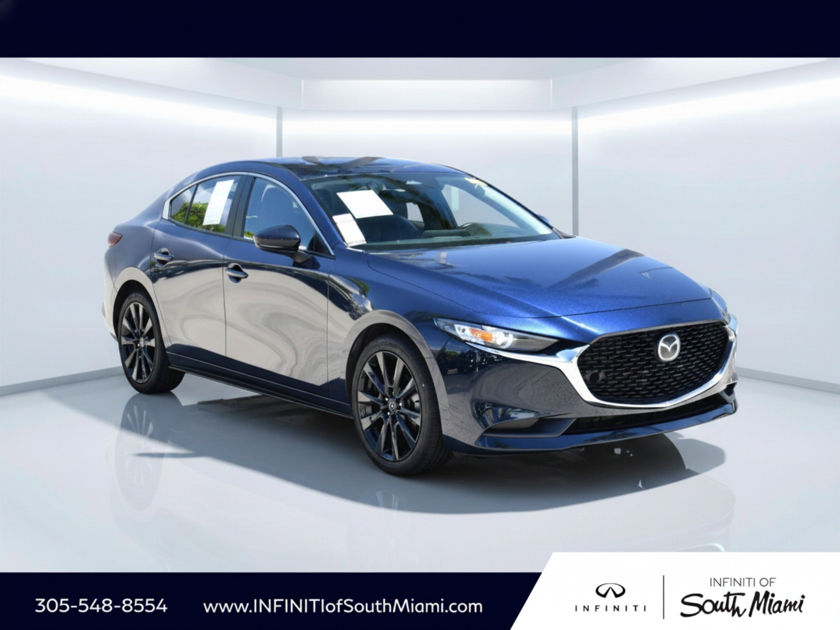Used 2024 Deep Crystal Blue Mica Mazda 2.5 S Select Sport image 3