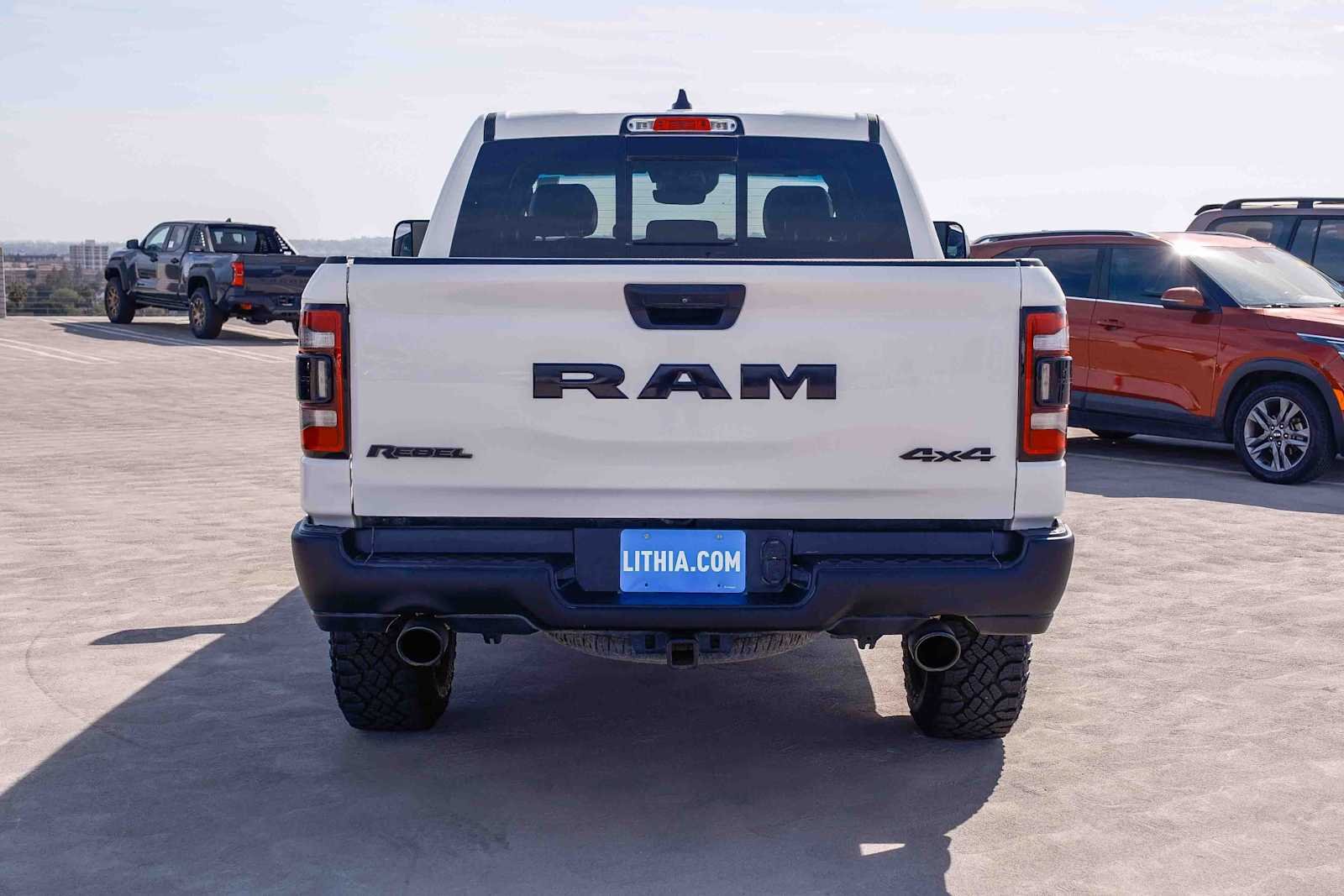 Used 2024 Bright White Clearcoat Ram Rebel image 5