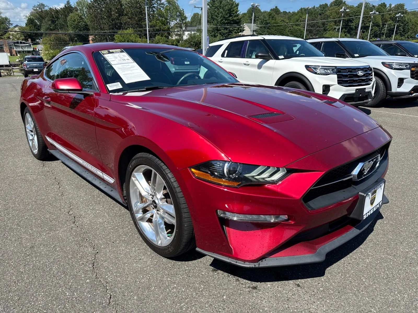 Used 2018 Red Ford EcoBoost Premium image 2