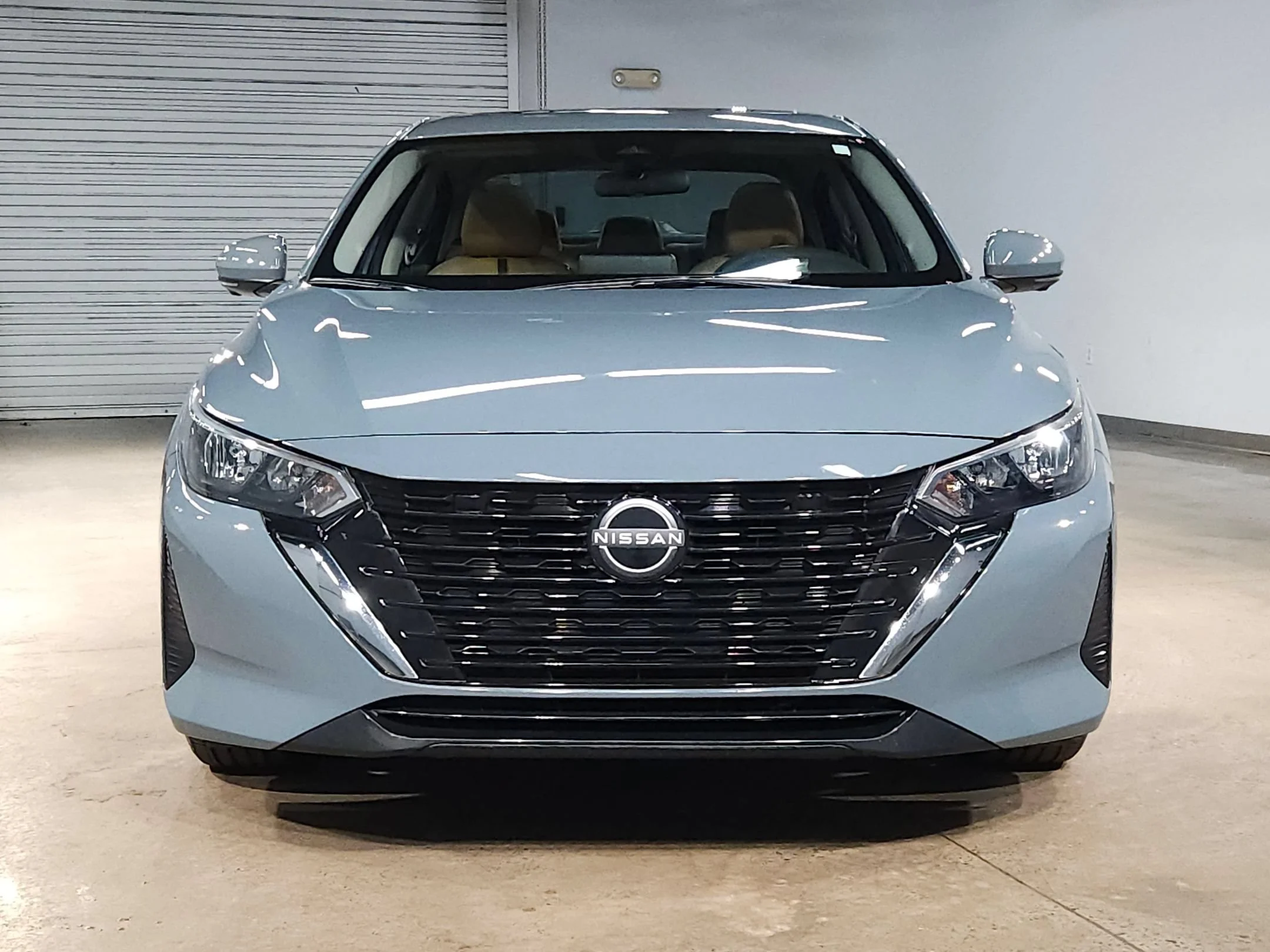 Used 2025 Atlantic Gray Metallic Nissan SV image 2