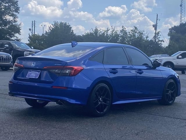 Used 2024 Aegean Blue Metallic Honda Sport image 3