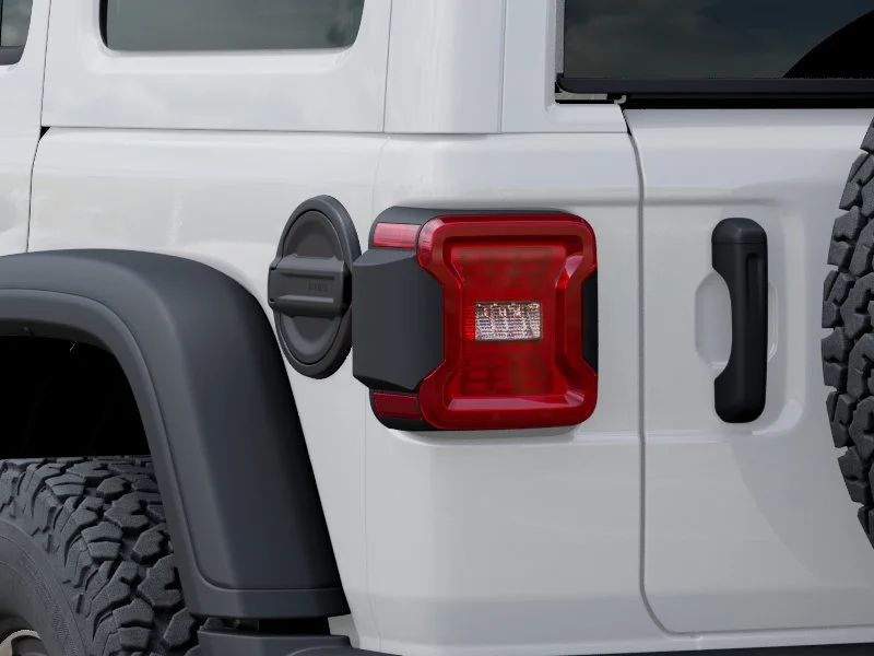 New 2026 Bright White Clear-Coat Exterior Paint Jeep Rubicon image 40