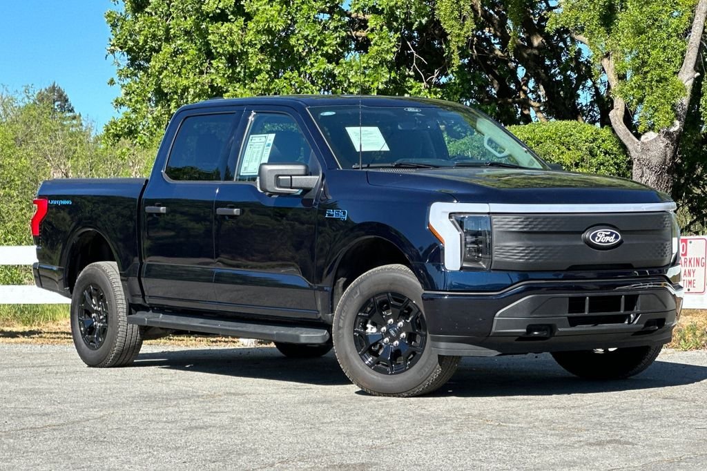 Used 2025 Ford F-150 Lightning XLT with VIN 1FTVW3LK1SWG05941 for sale in Novato, CA